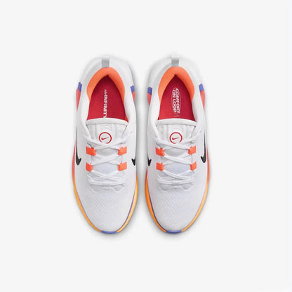 Nike's New Model of Rebounding Cushioning Foam Sole Lightweight Comfortable Training Running Shoes for Women, Infinity Flow, Durable with Strong Support, Minimalist Style Outdoor Sports Running Shoes, Clean White with Eye-Cat