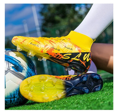 Botas de fútbol profesionales para hombre, zapatillas de fútbol Society, tacos de fútbol FG ultraligeros para entrenamiento, calzado deportivo de fútbol para exterior