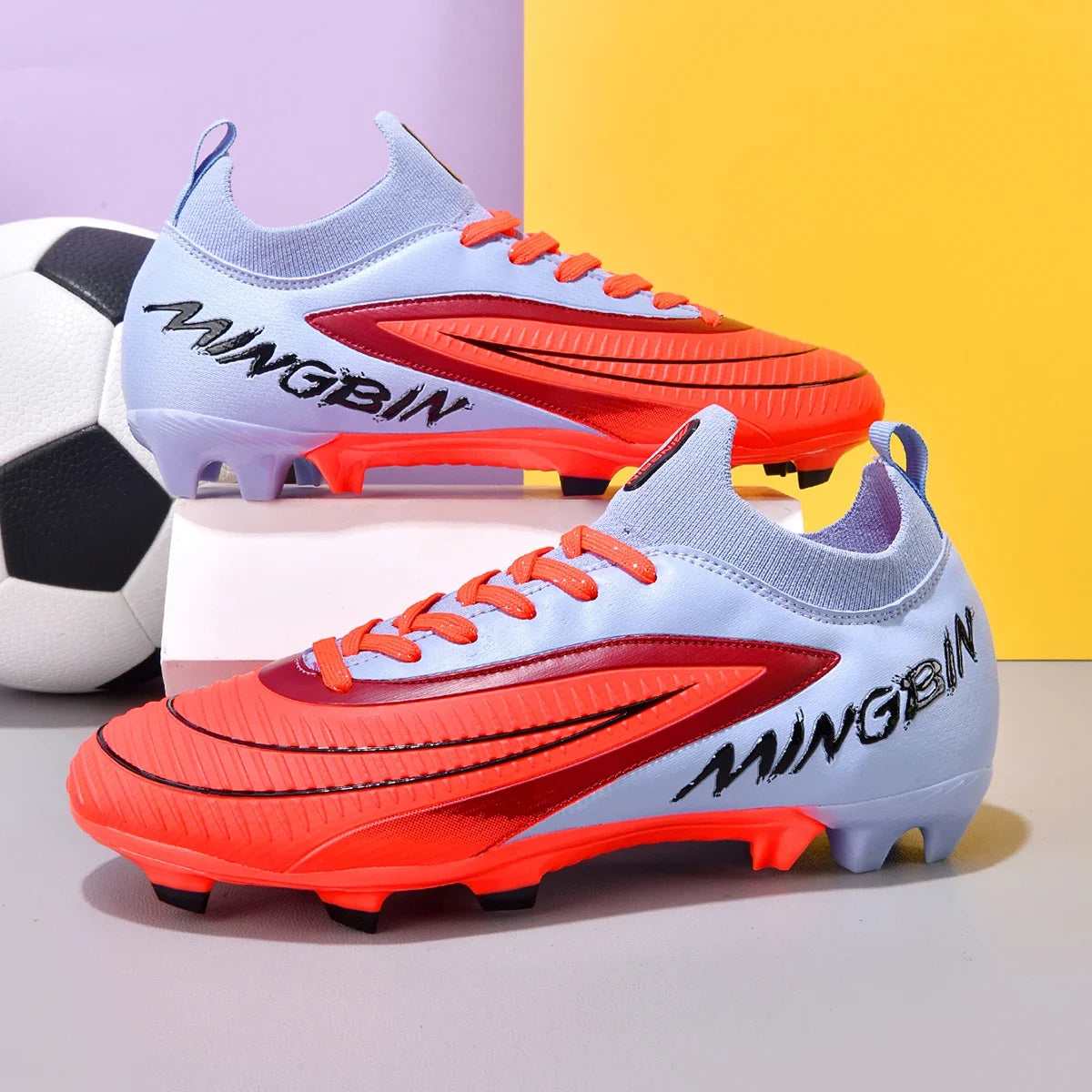 New Men Football Boots Cleats Sport Sport Adult Non-Slip Boys Sport Sport Outdoor Comfortable Ultralight Training Match Grass