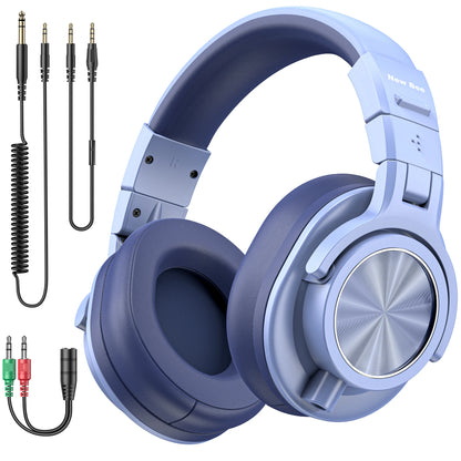 Nouveaux écouteurs DJ professionnels filaires New Bee, casque de studio haute résolution, casque de monitoring pour studio de musique avec microphone, écouteurs circum-auraux