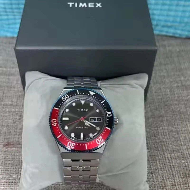NEW TIMEX Fully Automatic Men's Watch High Beauty Luxury Leisure Multi-functional Watch with Calendar and Steel Strap Watch