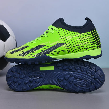 Novas chuteiras de futebol para homem, futsal e futebol indoor, botas desportivas para jogo e treino, criança, pitons TF para relva, proteção no tornozelo, bestseller, alta qualidade, leves