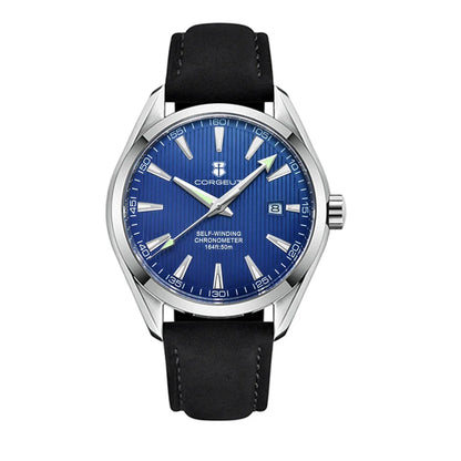 Corgeut 41mm Luxury NH35 Movement Men's Sport Clock Automatic Relogio Masculino Mechanical Wristwatch Sapphire Steel Band Men's Watch