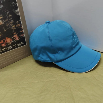 2026 Hat Cap New Men and Women Summer Outdoor Korean Version Baseball Cap Quick Drying Casual Letter Sun Protection Embroidery
