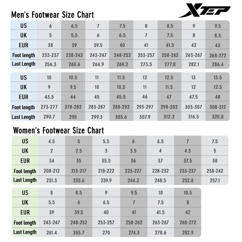 Zapatillas de running Xtep para mujer, nueva moda, ligeras y transpirables, con amortiguación, calzado deportivo femenino 879318110073