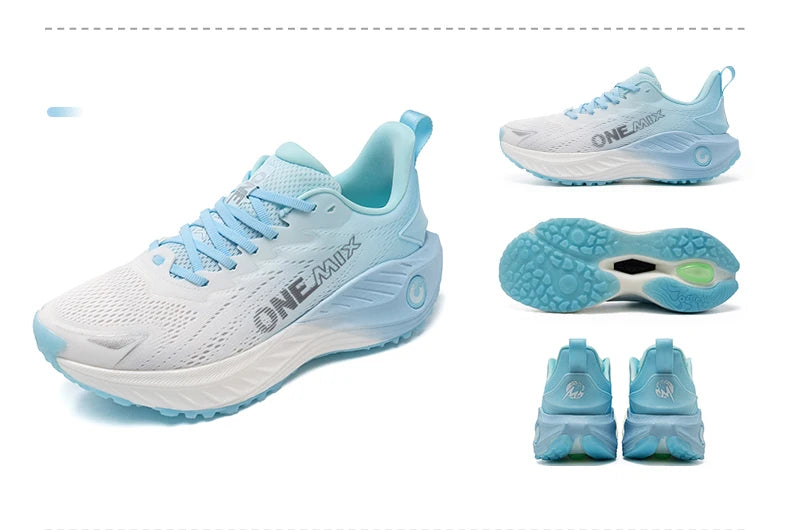 ONEMIX lässige Laufschuhe, atmungsaktive Sommer-Joggingschuhe für Herren, leichte Damen-Fitnessschuhe, Outdoor-Sportschuhe für Männer mit Dämpfung