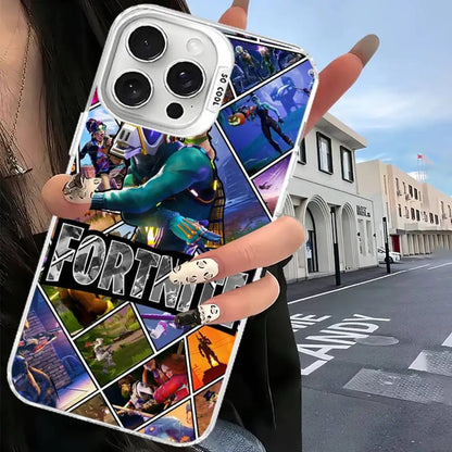 Klassische Gaming-Hülle Hot Fortnites für Xiaomi Redmi Note 7 8 9 9S 10 11 12 13 14 15 Pro Plus 4G 5G, stoßfestes mattes Back Cover