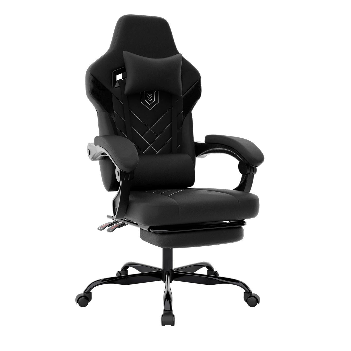 WOTSTA Gaming Chair, Ergonomic Office Chair, Racing Computer Chair, Height-Adjustable Computer Chair with Headrest