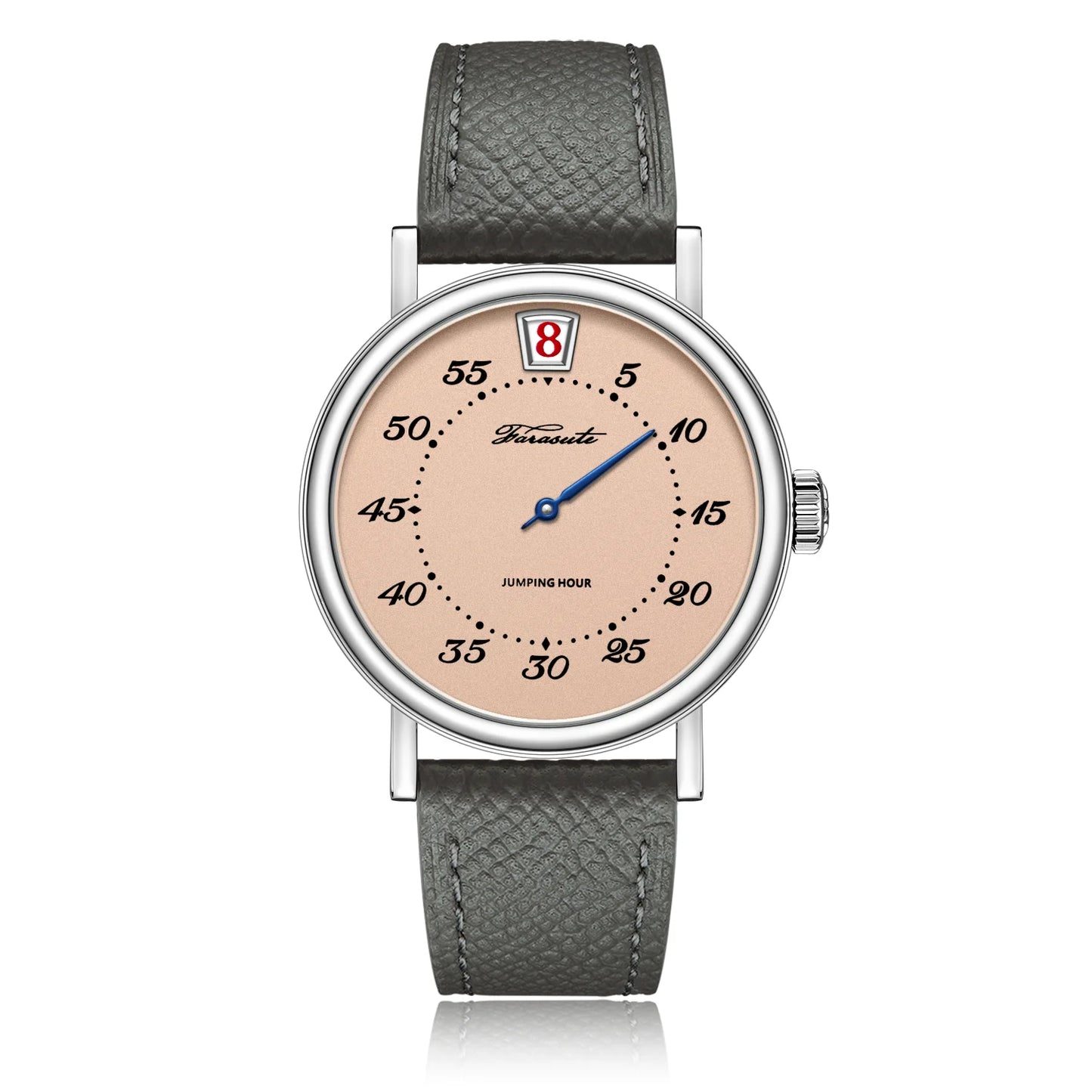 FARASUTE Casual Automatic Mechanical Men Watch Business Jumping Hour Seagull Movement Sapphire Waterproof Wristwatch Male Reloj
