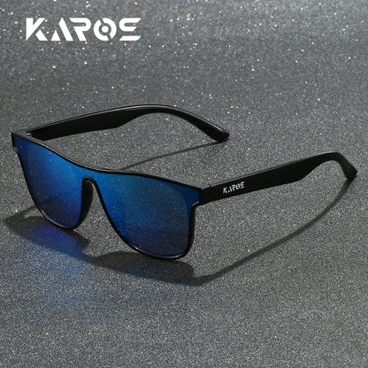 KAROS Polarized Sunglasses For Men Women Square Oversized Anti Glare Driving Eyewear Mirror Sun Glasses Women UV400 Goggles YZ20