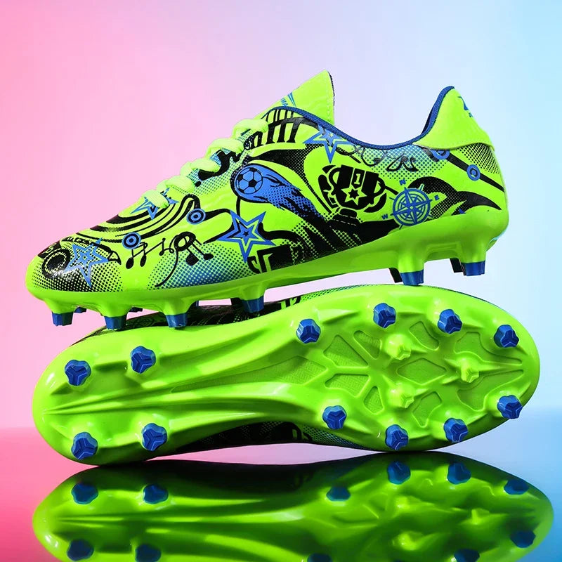 Nouvelles chaussures de football pour hommes et garçons, chaussures de football originales TF/AG, chaussures de football professionnelles pour terrain intérieur, crampons de football, baskets antidérapantes.