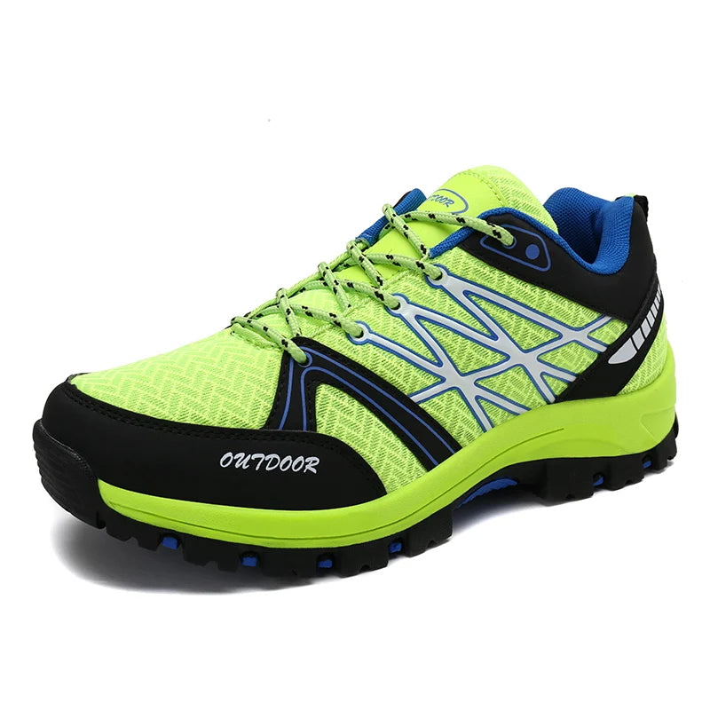 Marken-Wanderschuhe für Herren, atmungsaktive Mesh-Reiseschuhe, wasserdichte Outdoor-Schuhe für Jagd und Angeln, Berg-, Offroad-, Reit- und Sportschuhe