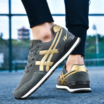 Chaussures de marche Double Star, chaussures de sport respirantes en mesh, chaussures tendance polyvalentes pour hommes