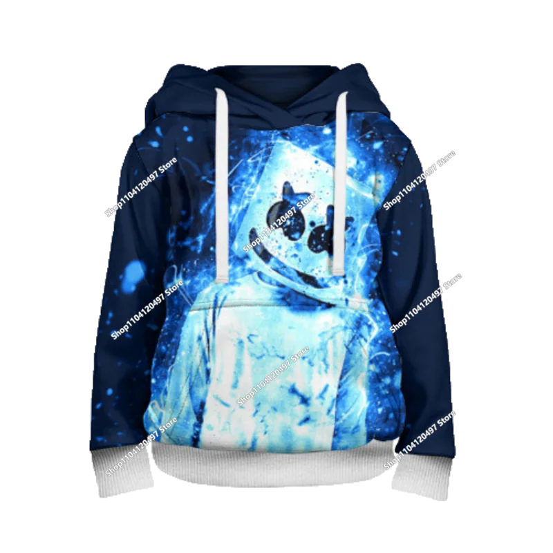 Sweatshirt com Capuz Infantil 3D 2025, Nova Série Anime Fortnite Estampada, Pullover de Marca Trendy, Presente