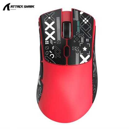 Attack Shark R1/X11 Tri-Mode kabellose Gaming-Maus 18K DPI PAW3311 Bluetooth/2.4GHz/kabelgebunden leicht programmierbar für PC/Laptop