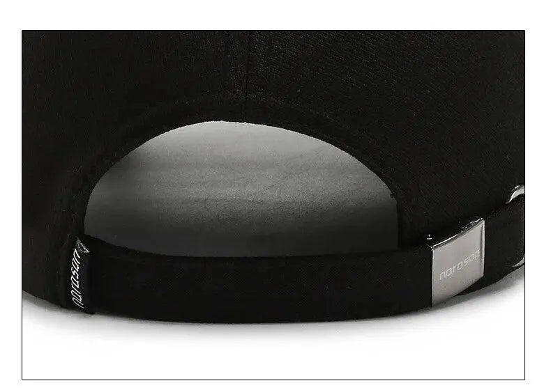 Hat Men's Tide Sunshade Cap Korean Men's Sun Hat Black Ins Tide Simple Casual And Versatile Baseball Cap