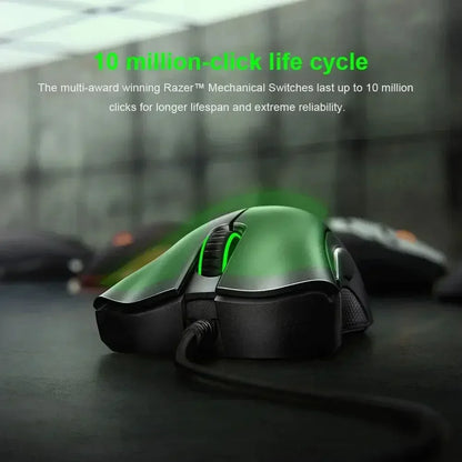 Razer NEW YEAR GIFT Presente Thunder Snake Viper Mini Rato Gaming com Cabo para Computador e Portátil Esports com Luz RGB, Rato para Mãos Pequenas