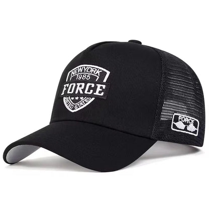 Summer Men Mesh Baseball Cap Outdoor Sport Letter Snapback Hat for Women Unisex Breathable Caps Hip Hop Trucker Hats Summer Men