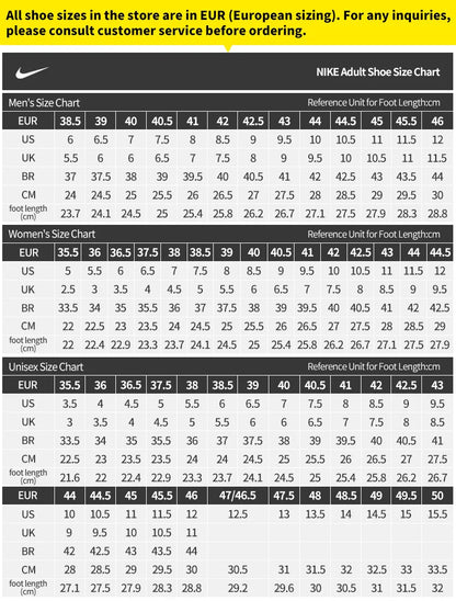 Nike genuine 2025 Men's Trendy Sports Laced Slip-Resistant Casual Shoes IF0668-001