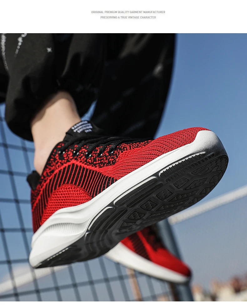 Leather Men's Sneakers Trendy Casual Italian Breathable Leisure Male Sneakers Non-Slip Footwear Men Vulcanized Shoes