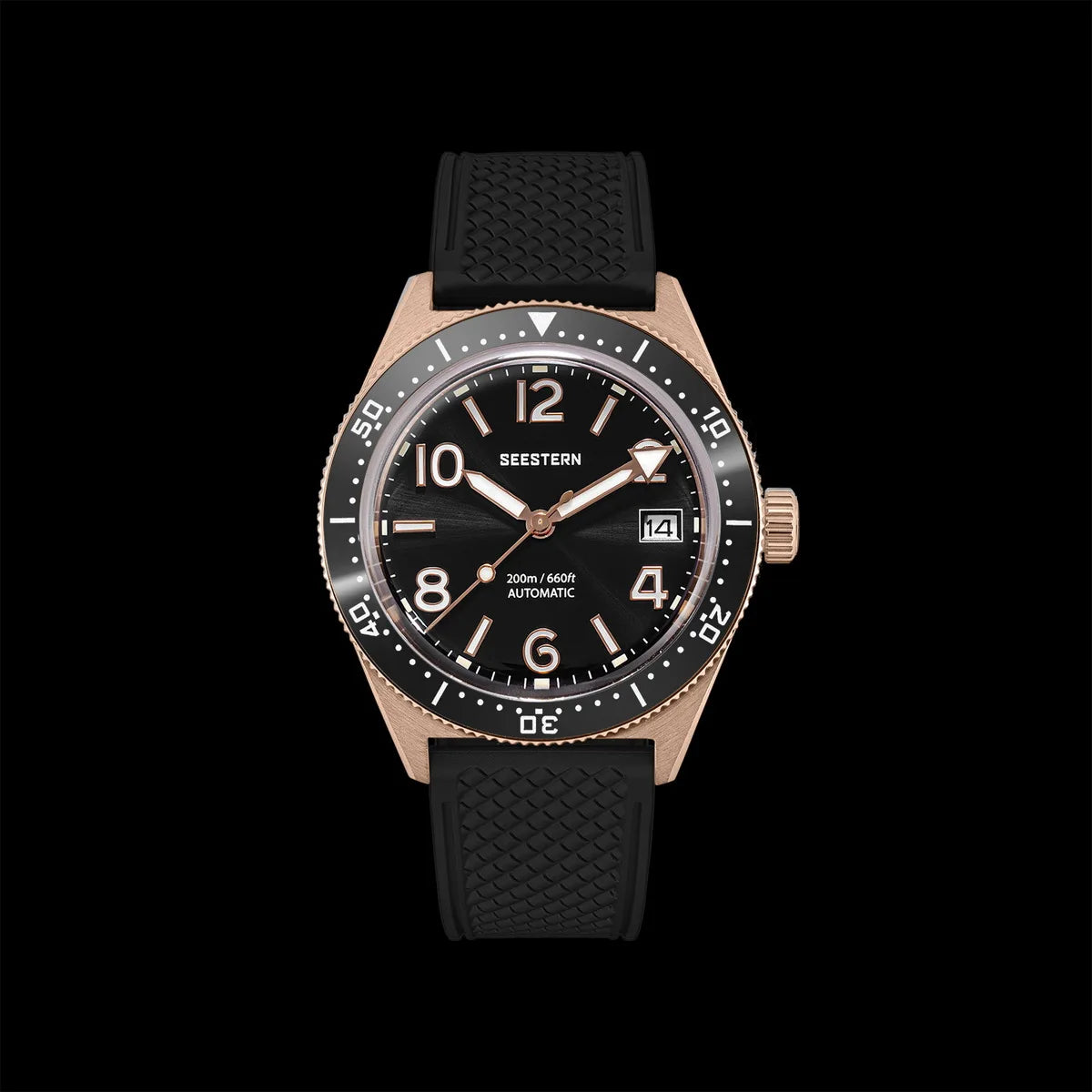 Sugess Diving Watch for Men Automatic Mechanical Wristwatches 20ATM Waterproof Sapphire NH35A Movement BGW9 Luminous New S434-2