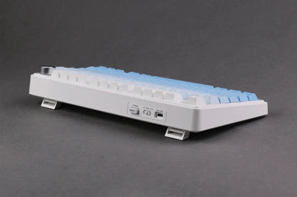 Teclado Mecânico Gaming Sem Fios AULA F75 Pro com Montagem Gasket, RGB Personalizado, Layout 75% e Teclas PBT com Gravação Lateral