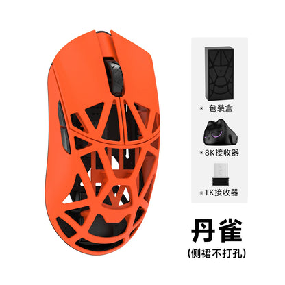 WLMOUSE Beast X Pro lätt trådlös e-sportgamingmus i magnesiumlegering 750IPS 8K PAW3950HS 30000DPI utan bakgrundsbelysning