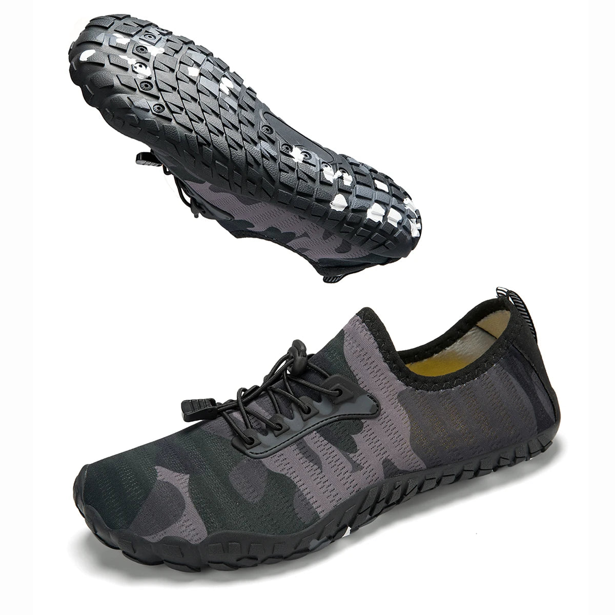 Oiaano New Camo Men Women Quick-Drying Beach Aqua Shoes Barefoot Water Booties Man Aquatic Sneaker Sports Athletic Walking