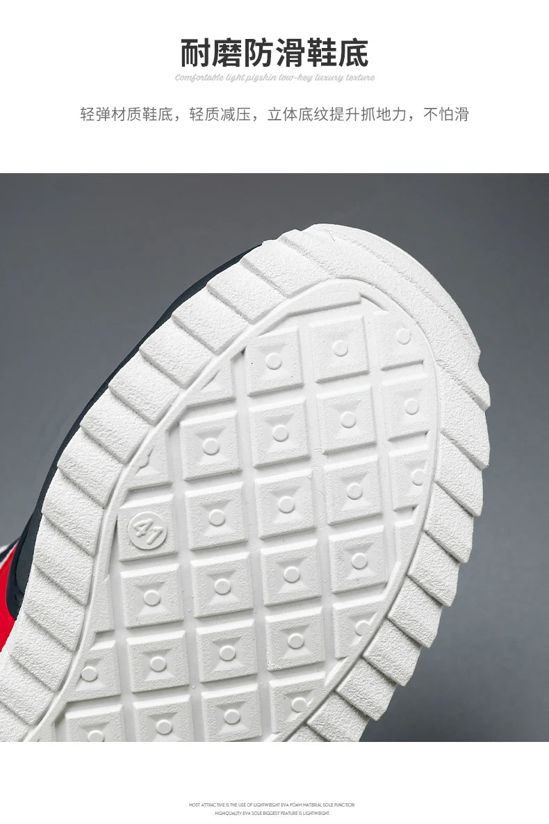 Protección de marca 2026 nuevas zapatillas casuales versátiles de moda deportiva para hombre, ligeras, antideslizantes, transpirables y resistentes al desgaste