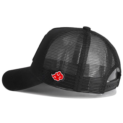 Anime Cartoon Naruto New Baseball Cap Uchiha Itachi Anime Styles Cap Men Women Hip Hop Dad Adjustable Mesh Hat Trucker Hat