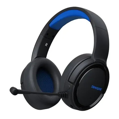 Casque de jeu sans fil BINNUNE BW02 avec micro, léger, circum-auriculaire, Bluetooth, faible latence, micro à réduction de bruit