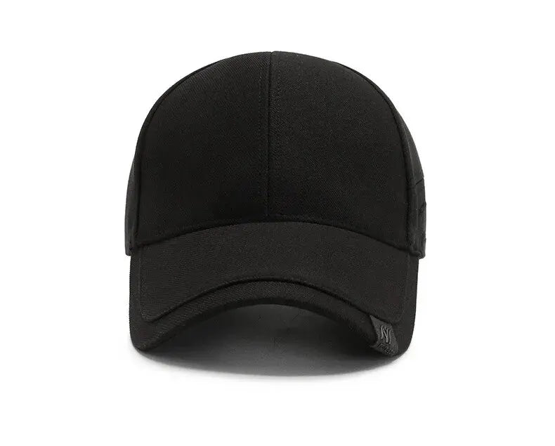 Hat Men's Tide Sunshade Cap Korean Men's Sun Hat Black Ins Tide Simple Casual And Versatile Baseball Cap