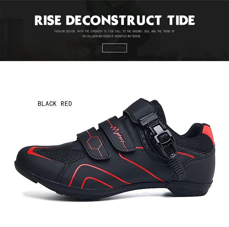 Neue Fahrrad-Sneaker für Herren mit Cleats – Speed-Fahrradschuhe für Damen, Fahrradschuhe mit Gummisohle