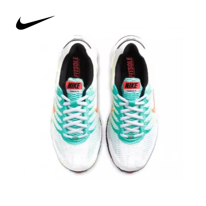Nike Damen Air Max Torch 4 Retro Dad Shoes mit Luftdämpfung, leicht, atmungsaktiv, sportliche Casual-Sneaker CW5607-100