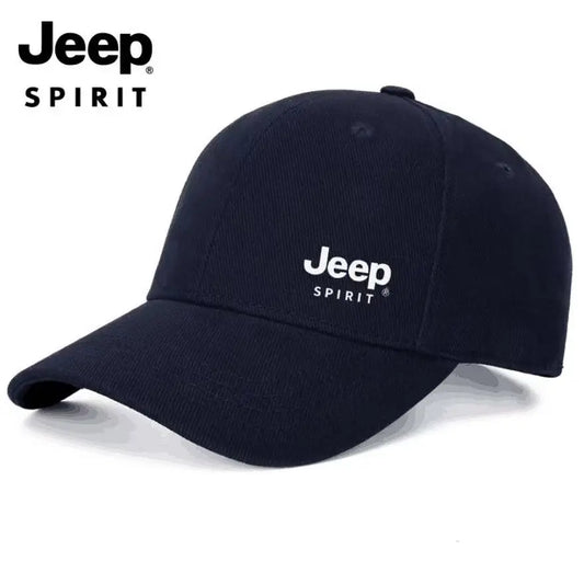 JEEP 2026 new style hats: Men's baseball cap, hardtop, all-season trendy baseball cap, versatile and trendy sun hat for both men