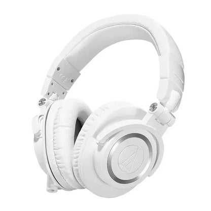 Original Audio-Technica ATH-M50x Professional Studio Monitor Hi-Fi Sound Foldable Design Headphones Over-Ear Wired Headset