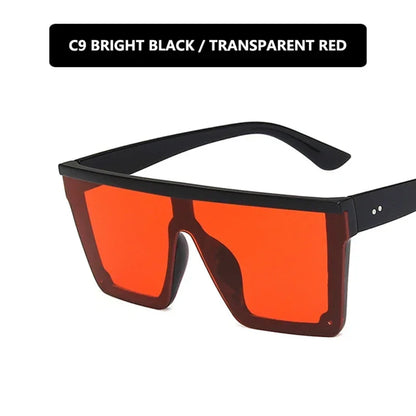 KLASSNUM Retro Black Square Sunglasses Men Outdoor Night Vision Fashion Sun Glasses Classic Male Shades Driving Gafas De Sol