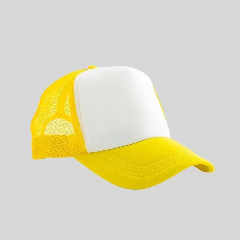 Personalized Logo Trucker Hats Men Women Foam Mesh Hats Sports Team Baseball Caps Custom Logo Sun Hat Snapback Adult Gorras Caps