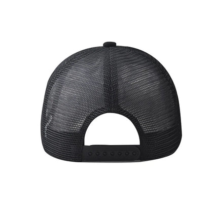Summer Mesh Baseball Cap Women Men Letter Patch Snapback Hat Casual Breathable Unisex Street Hip Hop Trucker Caps