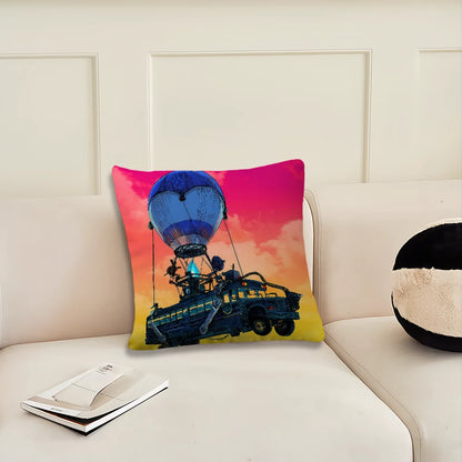 Fronha / Capa de Almofada Game F-Fortnite — Decoração para Quarto, Casa, Sofá, Sala, Escritório e Carro — Simplicidade Nórdica