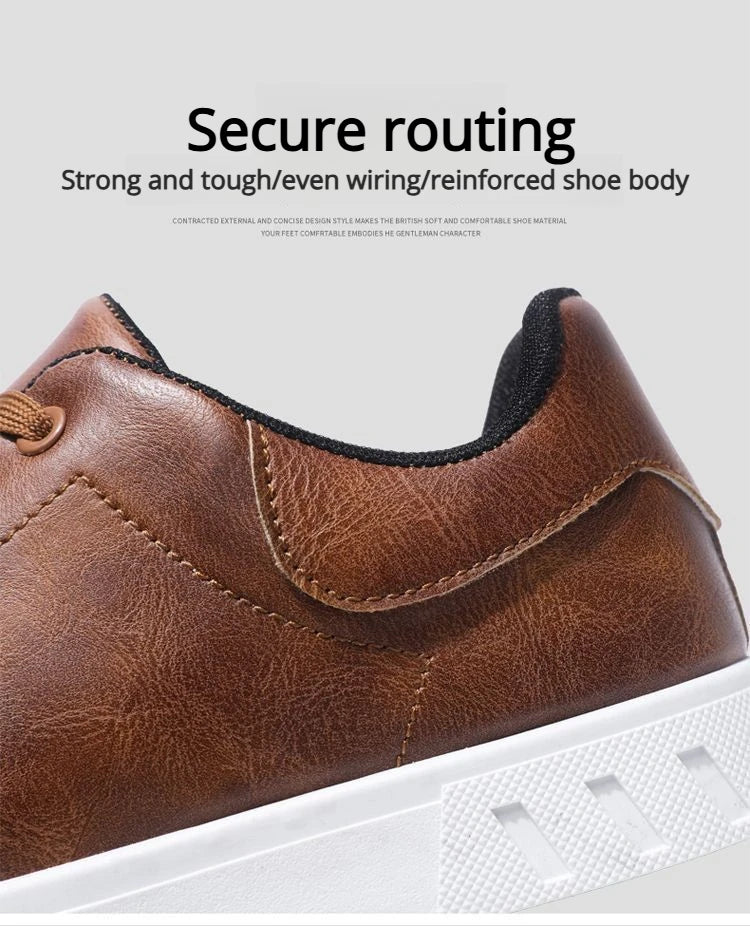2026 Men's Shoes, New Style Four Seasons Fashionable Versatile Soft Sole White Casual Shoes, Breathable Summer Men’s Sneakers
