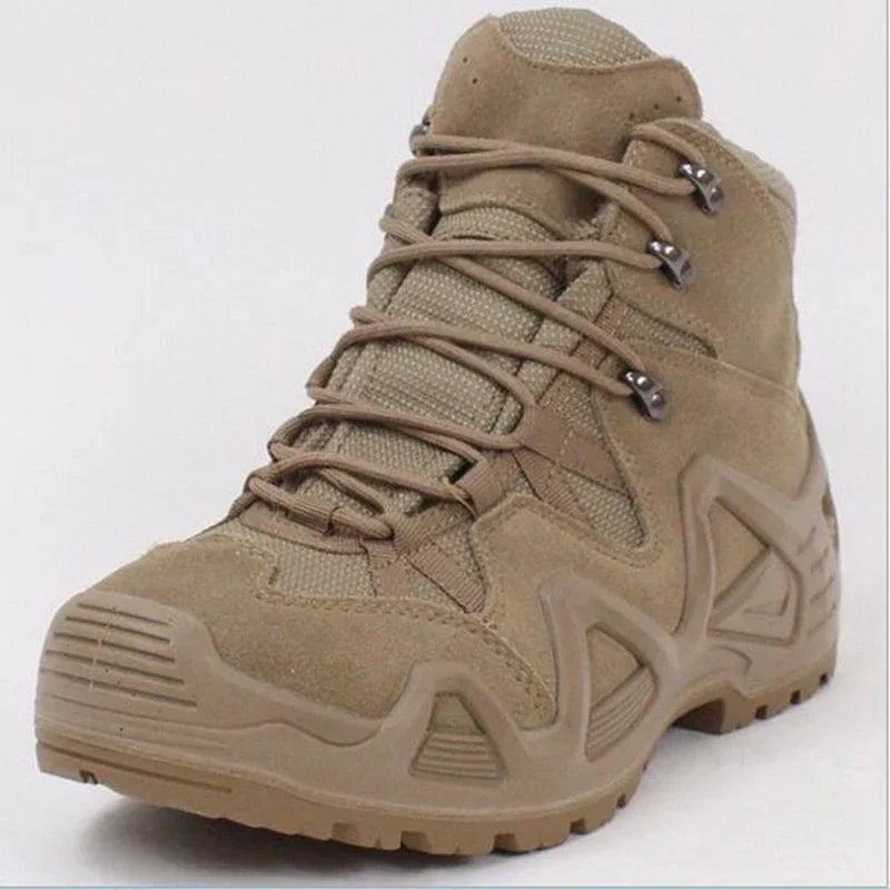 Hommes tactique militaire formation désert bottes mâle en plein air Camping randonnée escalade Trekking chasse chaussures antidérapantes sport baskets