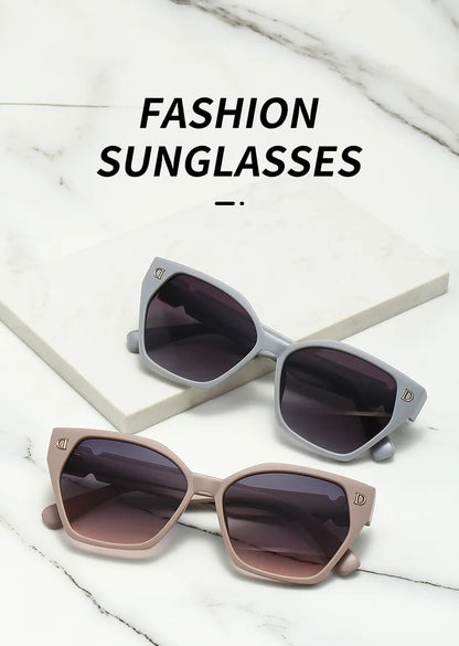 New Luxury D Brand Glamour Sunglasses For Women And Men Stylish Cat Eye Designer Eyewear Classic Fashion Unisex Glasses UV400