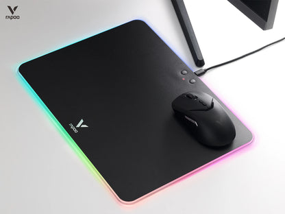Mouse da gaming wireless Rapoo VT9PRO PAW3398 68g cablato programmabile ergonomico 26000DPI Type C ricaricabile accessorio per PC gamer