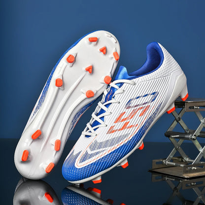 Breathable football shoes FG/AG long nail all season universal anti slip outdoor indoor sports shoes