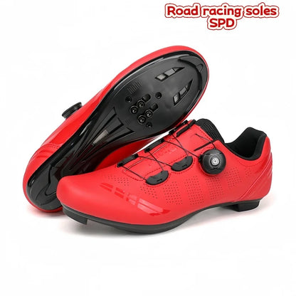Scarpe da mountain bike MTB da uomo, traspiranti, antiscivolo, ad alta rigidità, adatte per gare su strada all’aperto e percorsi fuoristrada in montagna 37-46