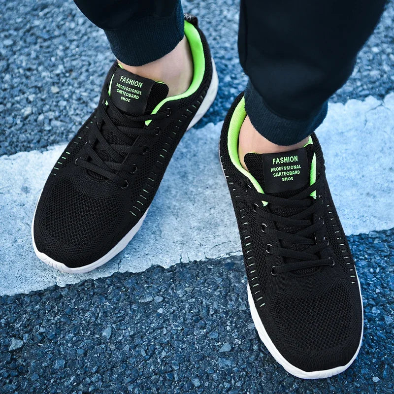 Laufschuhe Herren Sneaker Modische leichte Turnschuhe Atmungsaktive Wanderschuhe Bequeme Sportschuhe für Herren