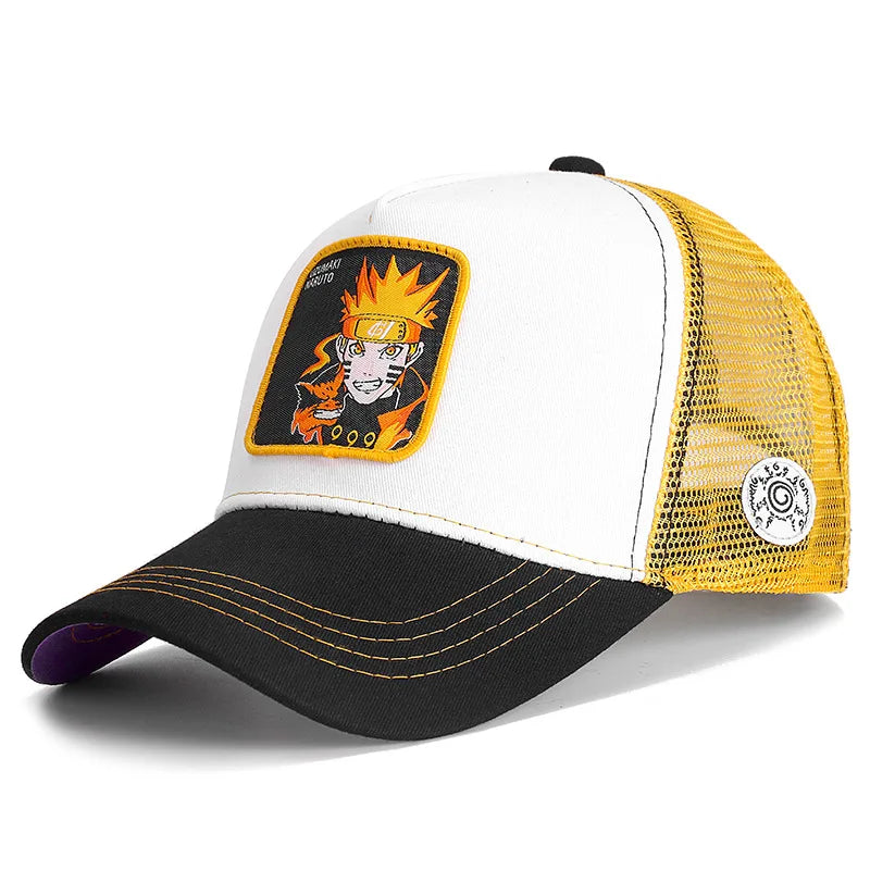 Anime Cartoon Naruto New Baseball Cap Uchiha Itachi Anime Styles Cap Men Women Hip Hop Dad Adjustable Mesh Hat Trucker Hat