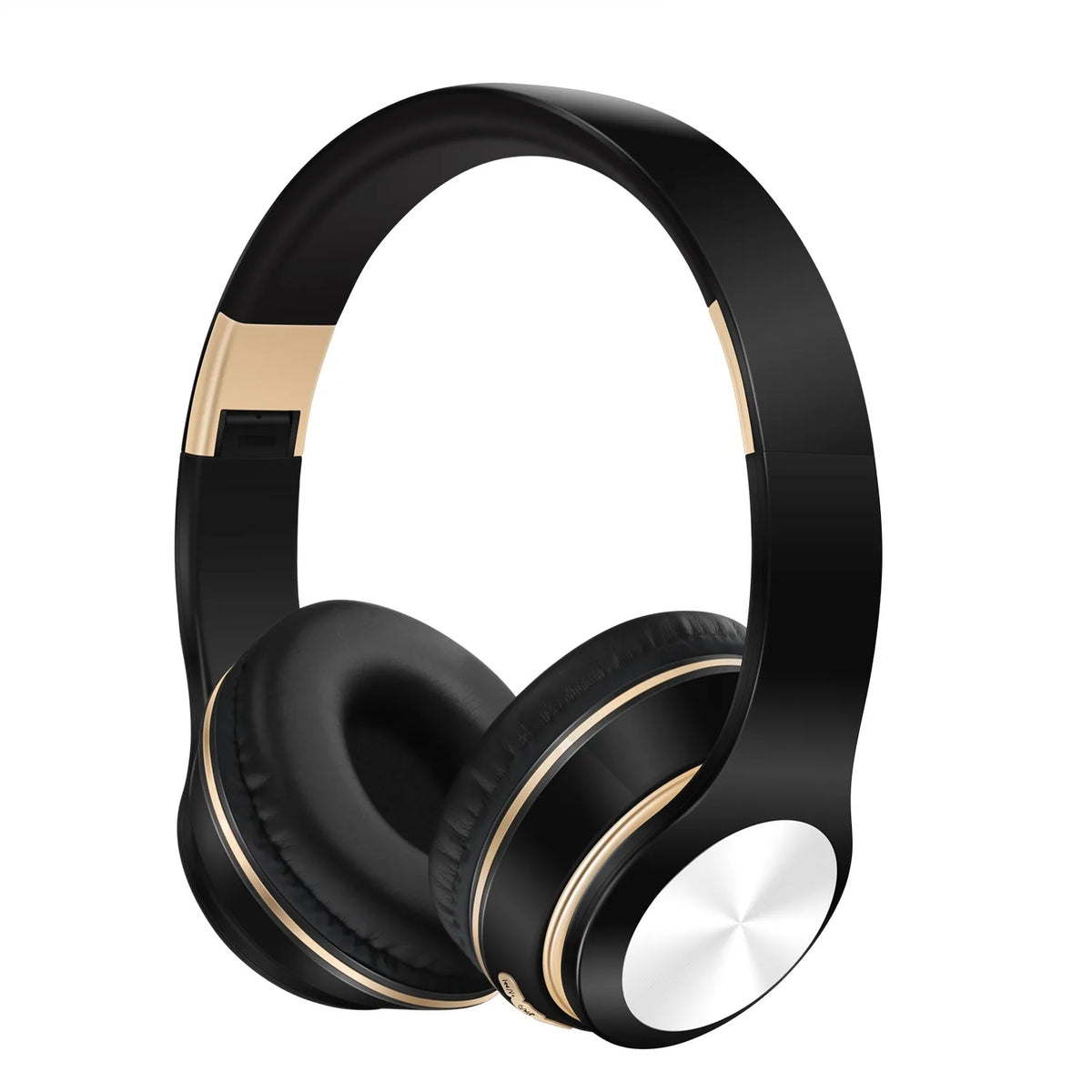 Écouteurs Bluetooth sans fil pliables pour ordinateur, avec micro, suppression du bruit, casque de jeu stéréo HIFI