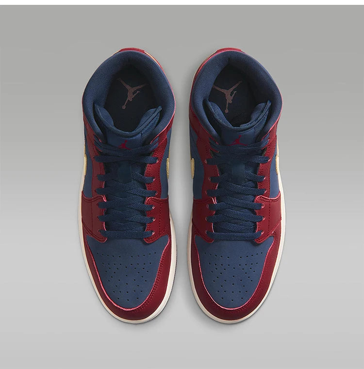Nike Authentic JORDAN Men's High-Top Lace-Up Wear-Resistant Sports Basketball Shoes IO7449-600
